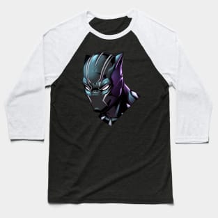 Black Panther Profile Baseball T-Shirt